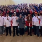 Pilkada 2024, Massa Buruh di Majalengka Serukan Dukungan untuk Karna-Koko