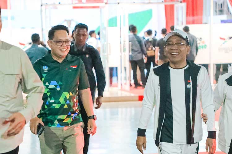 Hadiri Pembukaan Papernas, Pj Gubernur Adhy Optimistis Tiga Cabor Sumbang Medali Emas