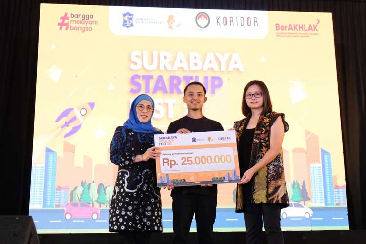 Kolaborasi Bersama Ozora Yatrapaktaja, Pemkot Surabaya Dukung Start Up Fest 2024