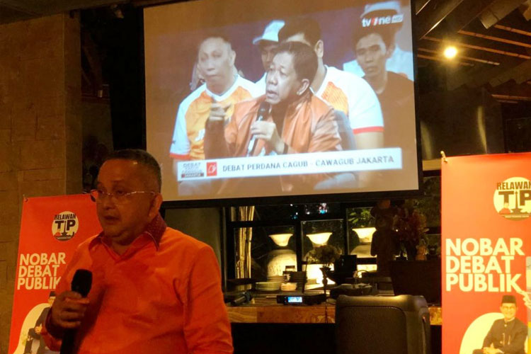 Ketua Umum Relawan TP Trimedia Panjaitan. (FOTO: ist)