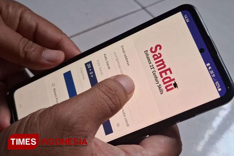 Tampilan aplikasi moral IQ versi Alfa. (Foto: Humas UNIPMA for TIMES Indonesia)