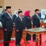 Pengucapan Sumpah Ketua dan Wakil Ketua DPRD Ponorogo Berlangsung Khidmat