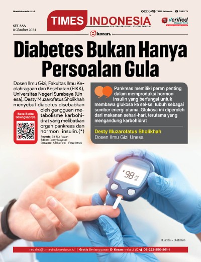 	Edisi Selasa, 8 Oktober 2024: E-Koran, Bacaan Positif Masyarakat 5.0