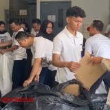 Jaga Kebersihan, J-Lo Hotel dan Bank Sampah Karya Mandiri Gelar Kerja Bakti