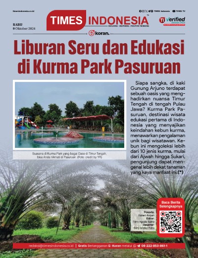 Edisi Rabu, 9 Oktober 2024: E-Koran, Bacaan Positif Masyarakat 5.0