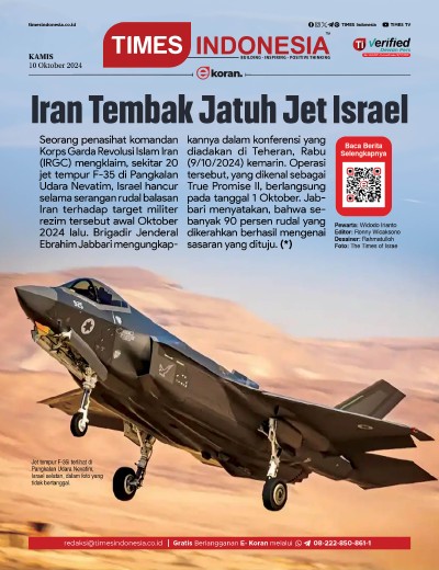 Edisi Kamis, 10 Oktober 2024: E-Koran, Bacaan Positif Masyarakat 5.0