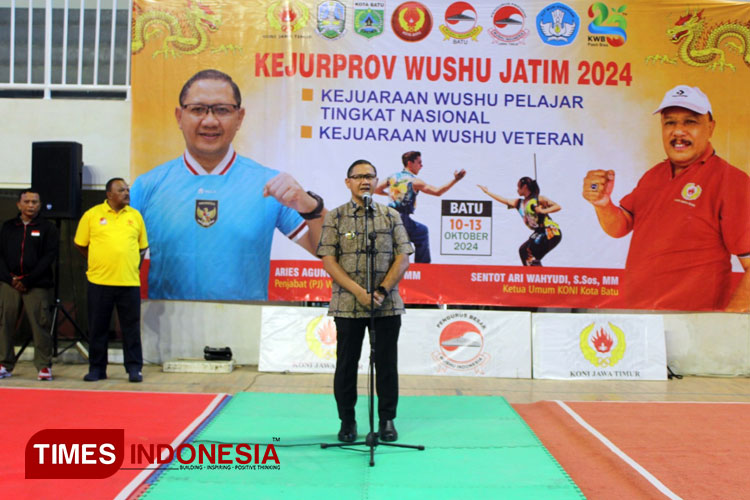 Kejurprov Wushu di Kota Batu Diikuti 1159 Peserta