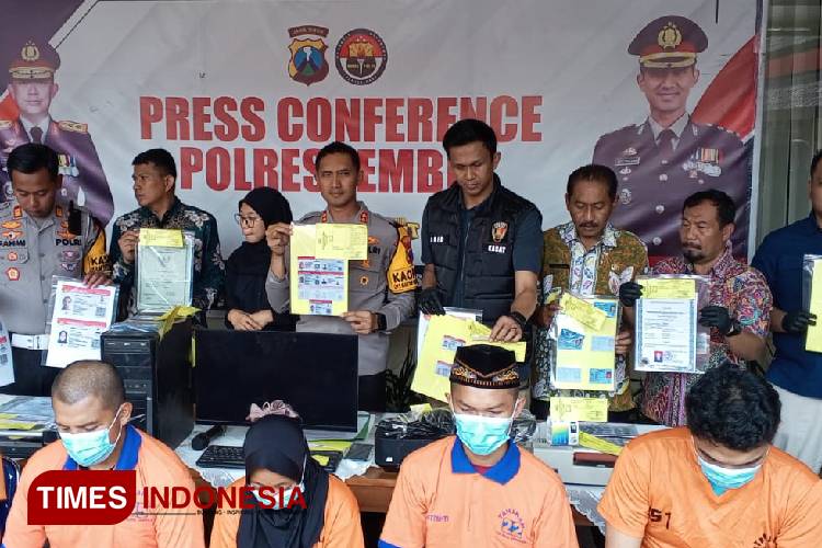 Polres Jember Grebek Percetakan yang Produksi Dokumen Negara Palsu di Kalisat, 5 Orang jadi Tersangka