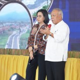 Menteri PUPR RI Bersama Menkeu Sri Mulyani Saksikan Serah Terima BMN Kementerian PUPR RI Tahun 2024