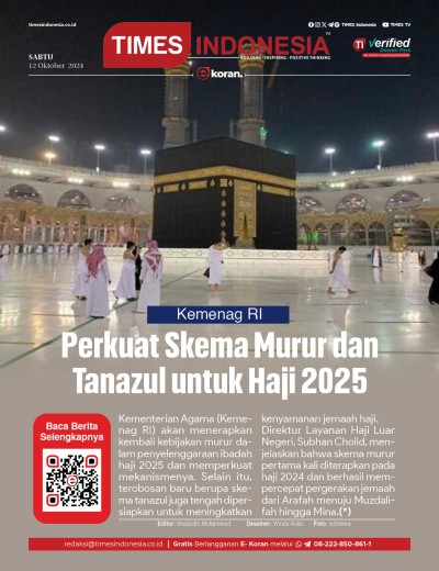 Edisi Sabtu, 12 Oktober 2024: E-Koran, Bacaan Positif Masyarakat 5.0