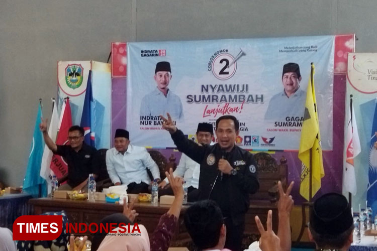 Di Hadapan Pendukung Golkar Pacitan, ASB Serukan Kemenangan untuk Aji-Gagarin