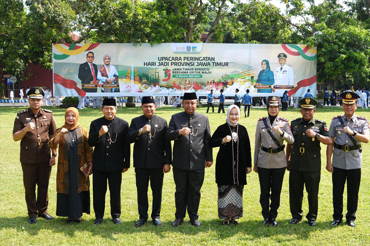 Pemkab Kediri Komitmen Tingkatkan Kontribusi Pembangunan dalam Peringatan HUT Provinsi Jawa Timur ke-79