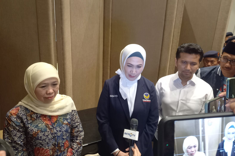 Rakorwil NasDem, Lita MA Perintahkan Kader Menangkan Khofifah-Emil