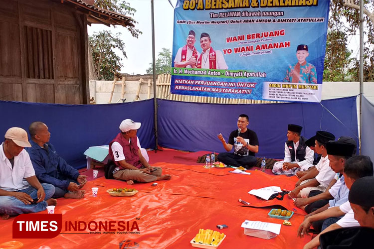 Relawan GMM Deklarasi Menangkan ABADI di Pilkada Kota Malang