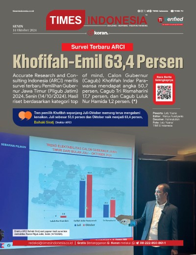 Edisi Senin, 14 Oktober 2024: E-Koran, Bacaan Positif Masyarakat 5.0