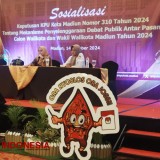 Cegah Konflik saat Debat, KPU Kota Madiun Batasi Pendukung Paslon