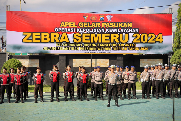 Tekan Angka Kecelakaan di Banyuwangi, Operasi Zebra Semeru 2024 Digelar Selama 2 Pekan