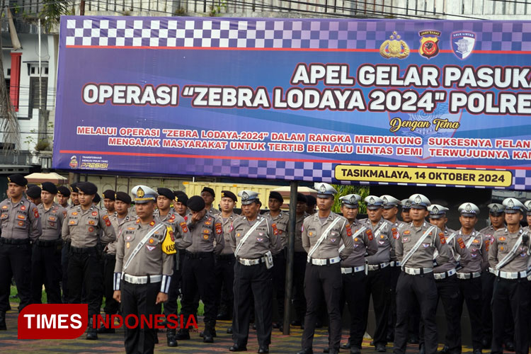 Polres Tasikmalaya Kota Gelar Operasi Zebra Lodaya 2024, Dukung Keamanan Pelantikan Presiden