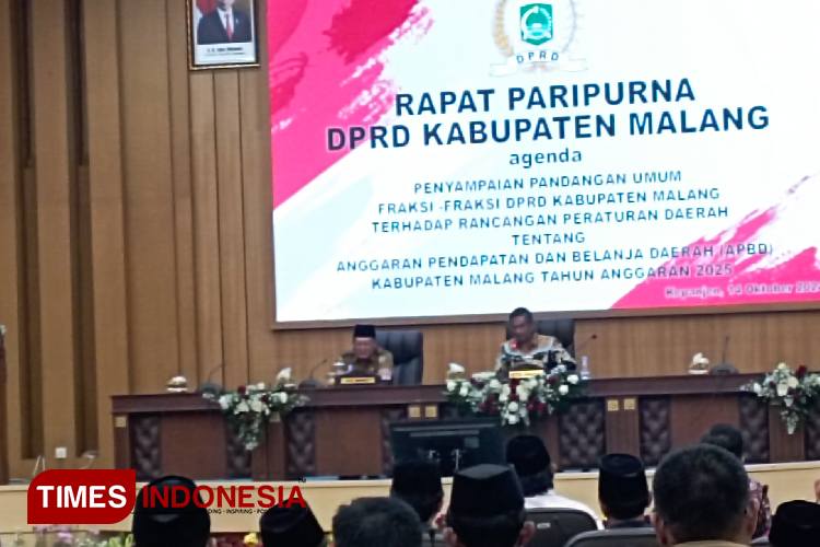 Interupsi Anggota Dewan Warnai Rapat Paripurna Perdana DPRD Kabupaten Malang