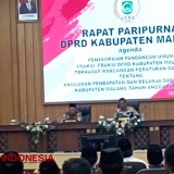 Interupsi Anggota Dewan Warnai Rapat Paripurna Perdana DPRD Kabupaten Malang