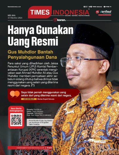 Edisi Selasa, 15 Oktober 2024: E-Koran, Bacaan Positif Masyarakat 5.0