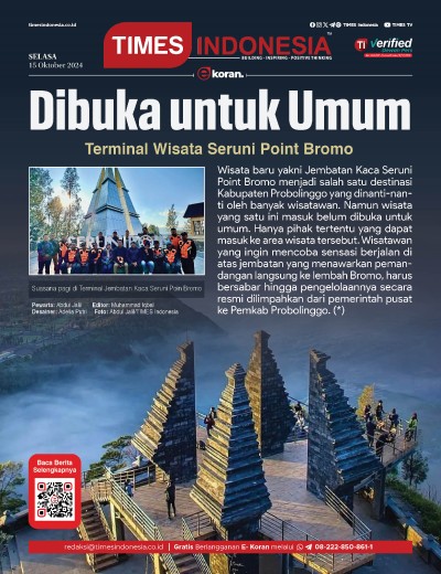 Edisi Selasa, 15 Oktober 2024: E-Koran, Bacaan Positif Masyarakat 5.0