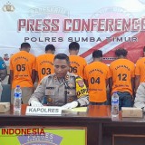 Polres Sumba Timur Tetapkan 6 Orang Tersangka Pencurian Ternak di Desa Matawai Pawali