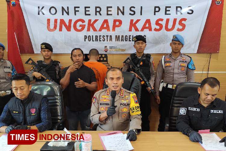 Edarkan Ganja, Seorang Pemuda Diringkus Satresnarkoba Polresta Magelan