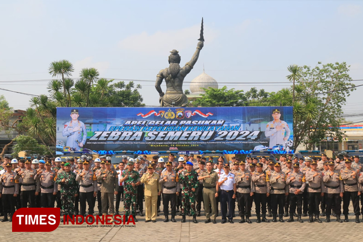 Polres Mojokerto Kerahkan 3.469 Personel untuk Operasi Zebra