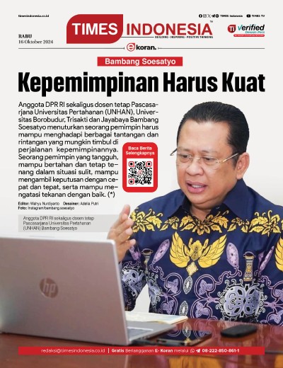 Edisi Rabu, 16 Oktober 2024: E-Koran, Bacaan Positif Masyarakat 5.0