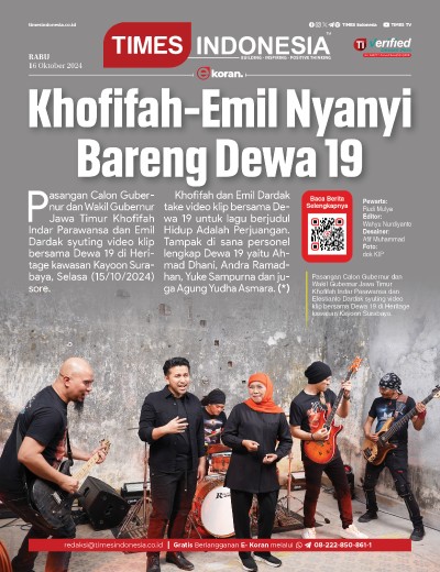 Edisi Rabu, 16 Oktober 2024: E-Koran, Bacaan Positif Masyarakat 5.0