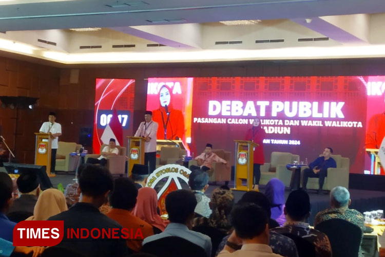 Debat Publik di Madiun Gaduh, Pendukung Paslon Kena Semprit