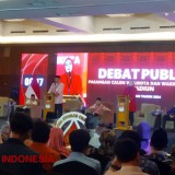 Debat Publik di Madiun Gaduh, Pendukung Paslon Kena Semprit