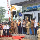 Palang Pintu Otomatis Jalur KA di Damarsi Mojokerto Diresmikan