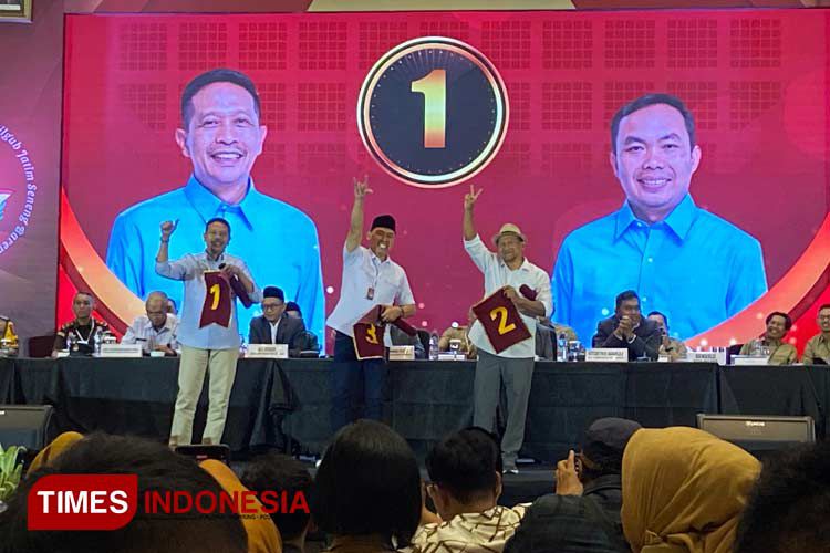 Adu Visi Misi 3 Paslon Pilwali di Debat Pilkada Kota Malang