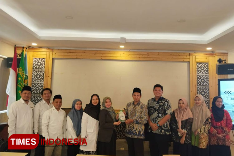 LPBA-BIPA Unisma Malang menerima kunjungan dari Institut Pesantren Matahli’ul Falah Pati (IPMAFA). (FOTO: AJP TIMES Indonesia)