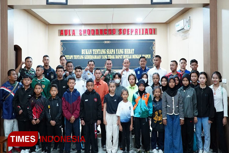 Para Atlet Karate dari Blitar Siap Berlaga di Piala Panglima TNI