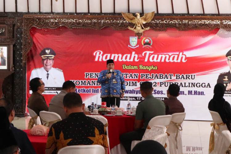 Plt Bupati Purbalingga: Sinergitas Jajaran Kodim dan Pemkab Hendaknya Terus Diperkuat