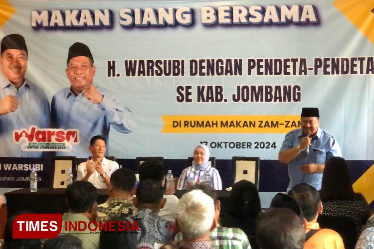 Para Pendeta Berikan Dukungan Kepada Warsubi di Pilkada Jombang