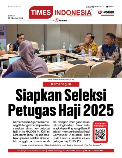 Edisi Jumat, 18 Oktober 2024: E-Koran, Bacaan Positif Masyarakat 5.0