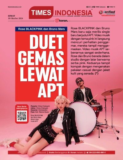 Edisi Jumat, 18 Oktober 2024: E-Koran, Bacaan Positif Masyarakat 5.0