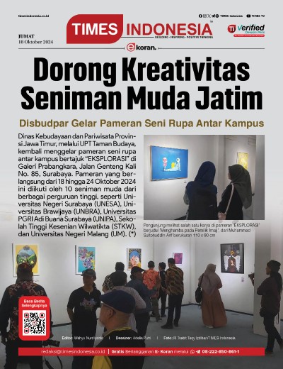 Edisi Jumat, 18 Oktober 2024: E-Koran, Bacaan Positif Masyarakat 5.0