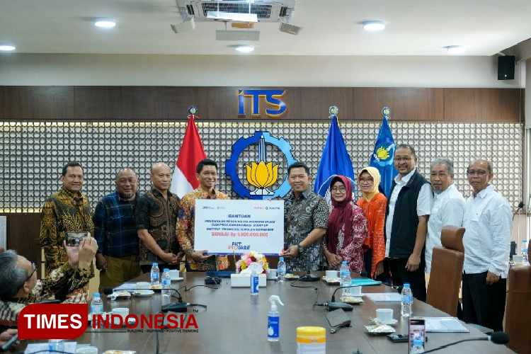 Dukung Pengembangan Pendidikan dan Startup, Pupuk Kaltim Salurkan Bantuan Rp1 Miliar ke ITS Surabaya