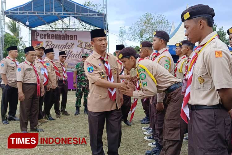 Perkemahan Bangkit Madaris Kemenag Bondowoso Sambut HSN 2024