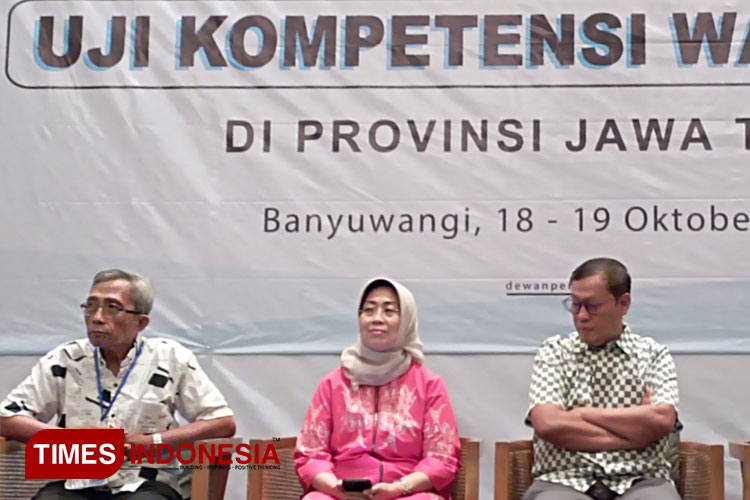 Uji Kompetensi Wartawan di Banyuwangi, Ninik: Insan Pers Harus Selalu Jaga Marwah Profesi 