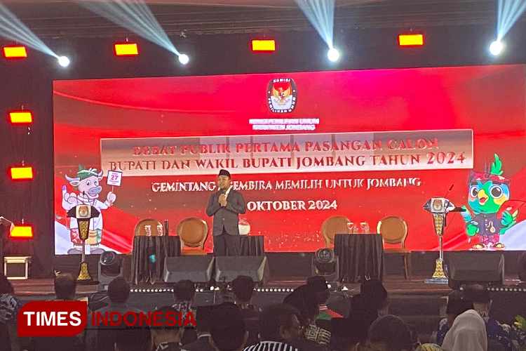 Pilkada 2024, KPU Jombang Sukses Gelar Debat Perdana