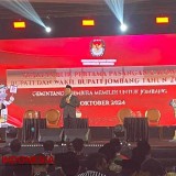 Pilkada 2024, KPU Jombang Sukses Gelar Debat Perdana