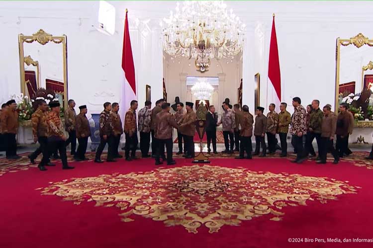 Diumumkan Presiden Prabowo Subianto, Berikut Para Menteri di Kabinet Merah Putih