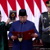 Ucapkan Sumpah Jabatan, SAH! Prabowo - Gibran Presiden dan Wakil Presiden Periode 2024-2029