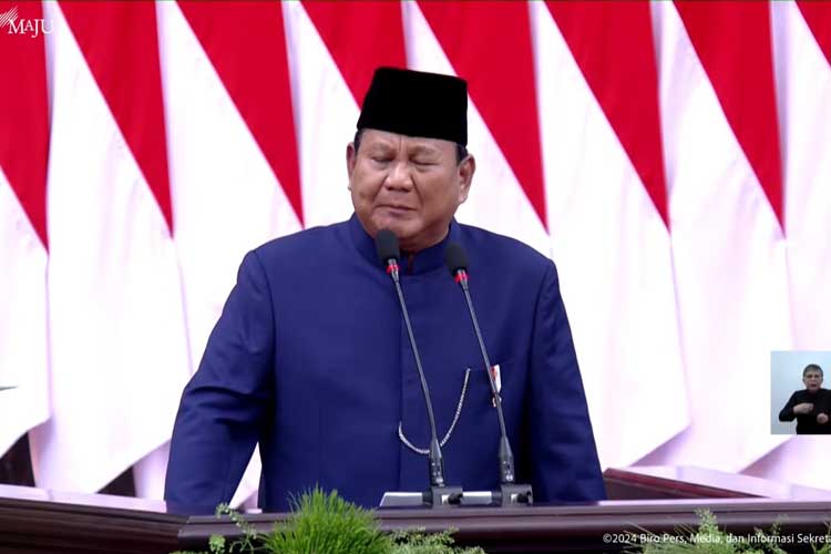 Presiden Prabowo Subianto Sampaikan 15 Poin Penting Ini di Pidato Perdananya